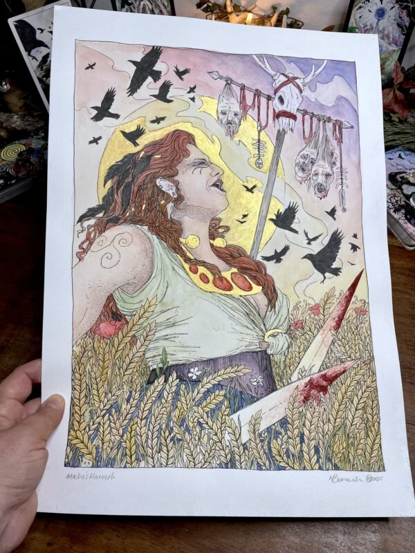 Macha's Harvest Original SOLD